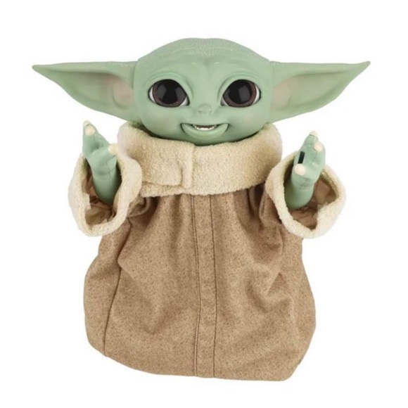 The Mandalorian Galactic Snackin' Grogu Animatronic Action Figure - Picture 2 of 5